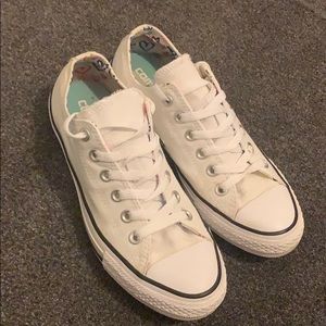 White converse size 8